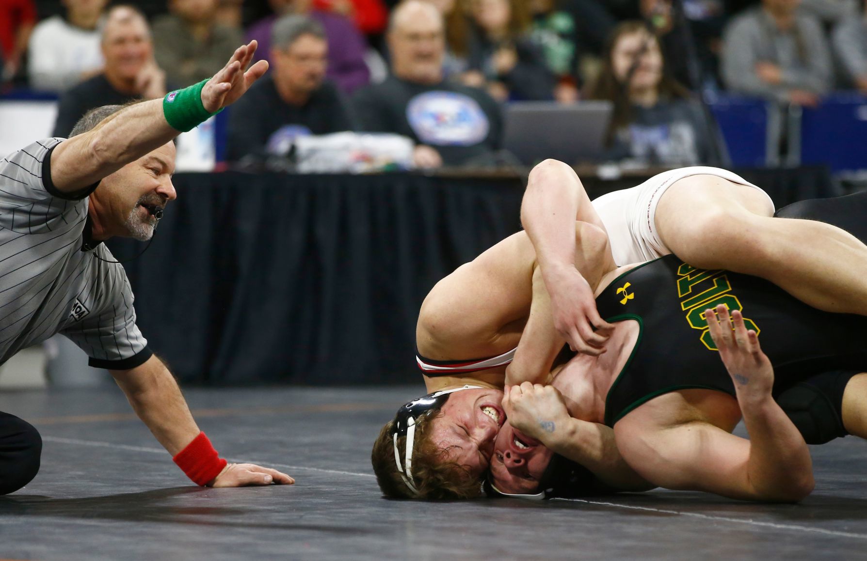 Championship round of state wrestling